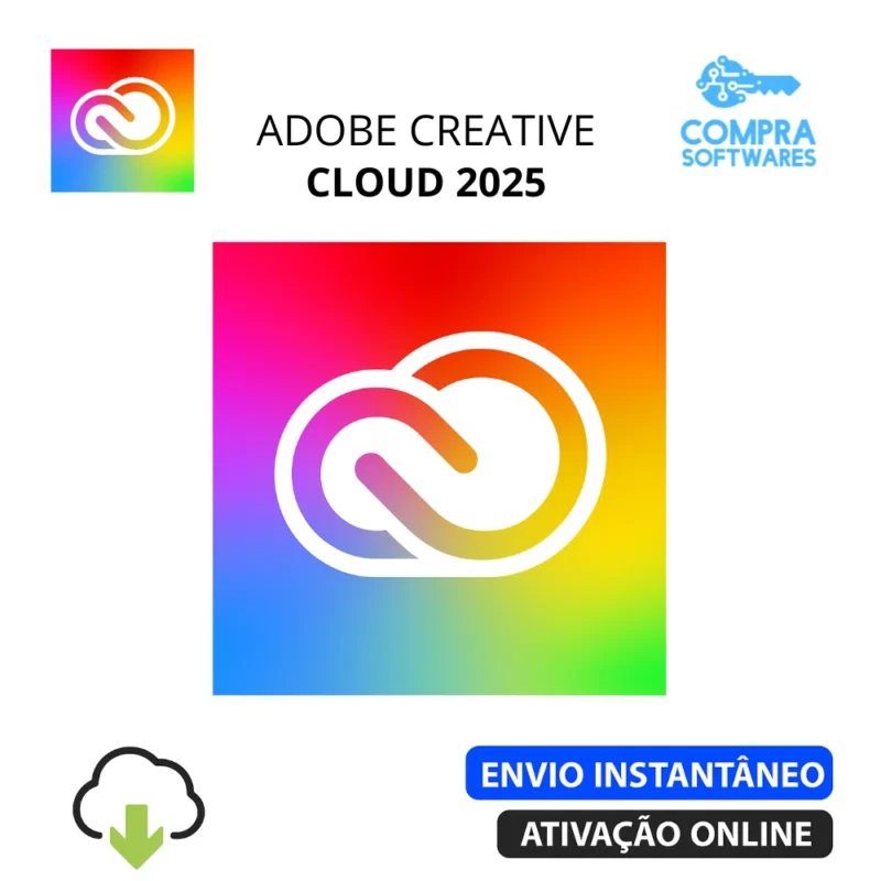 Adobe Creative Cloud 2025 todos Apps para MacOS - Vitalício