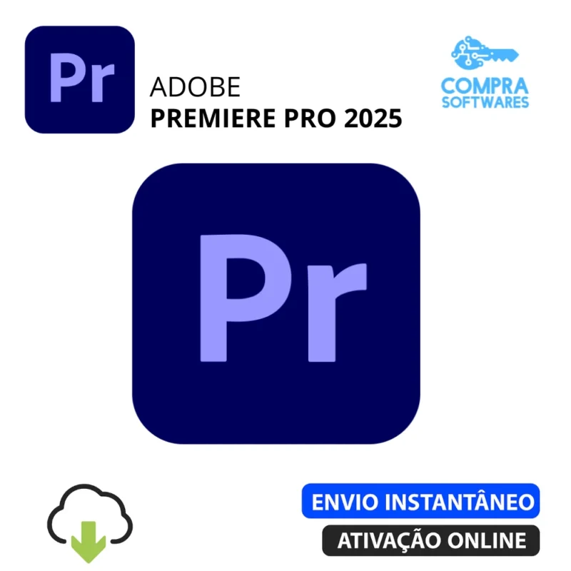 Adobe Premiere Pro 2025 para MacOS - Vitalício
