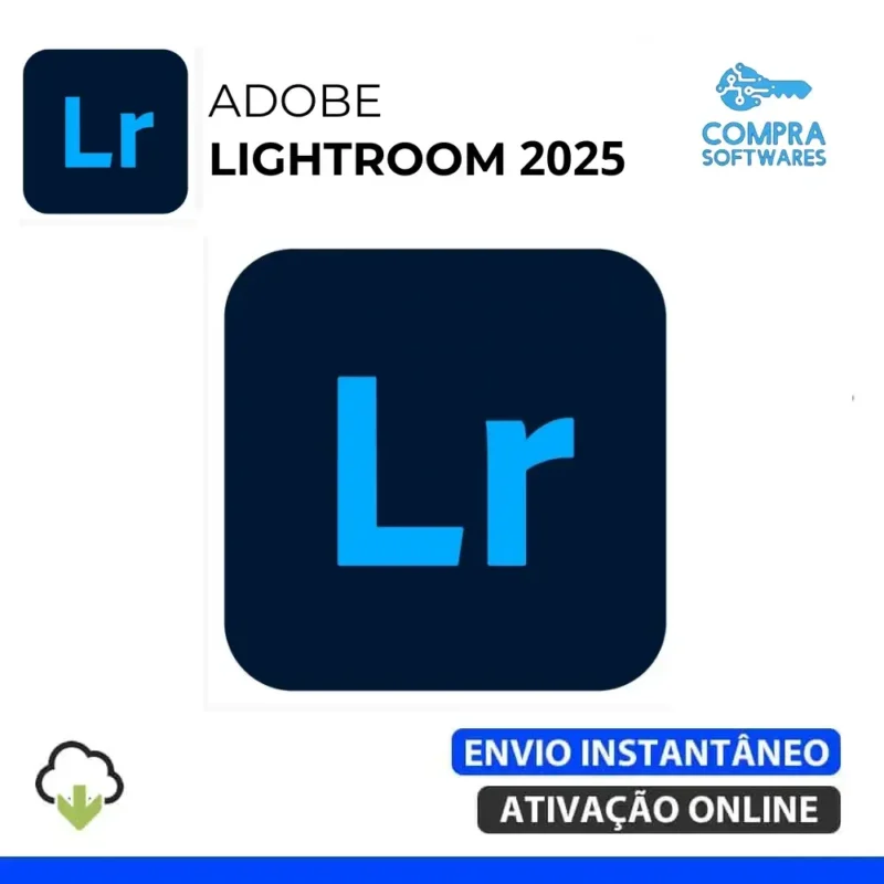 Adobe Lightroom 2025 para MacOS - Vitalício